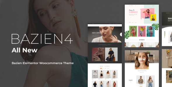 Bazien - Elementor WooCommerce Theme Logo